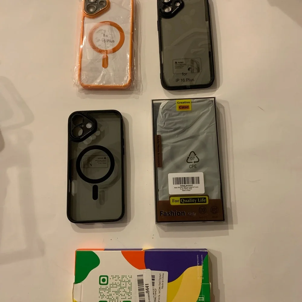 iPhone 16 Plus Assorted Cases lot of 5
